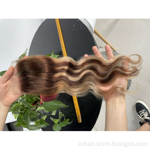 New Design 1b 4 27 Ombre Human Hair Bundles Mixed Color Human Hair Weave Piano Color Human Hair Bundles